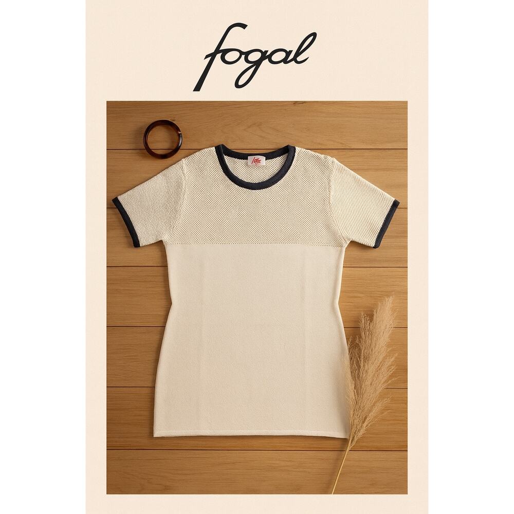 Fogal Women’s Ivory Lightweight Sweater Sz. M